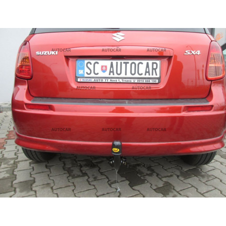 Anhängerkupplung für SX 4 - 2WD, 3/5-türig - automat–AHK abnehmbar - von 2006