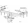 Anhängerkupplung für HR-V - 3/5-türig - automat–AHK abnehmbar - von 1999 bis 2002/05 Anhängerkupplung für HR-V - 3/5-türig - automat–AHK abnehmbar - von 1999 bis 2002/05