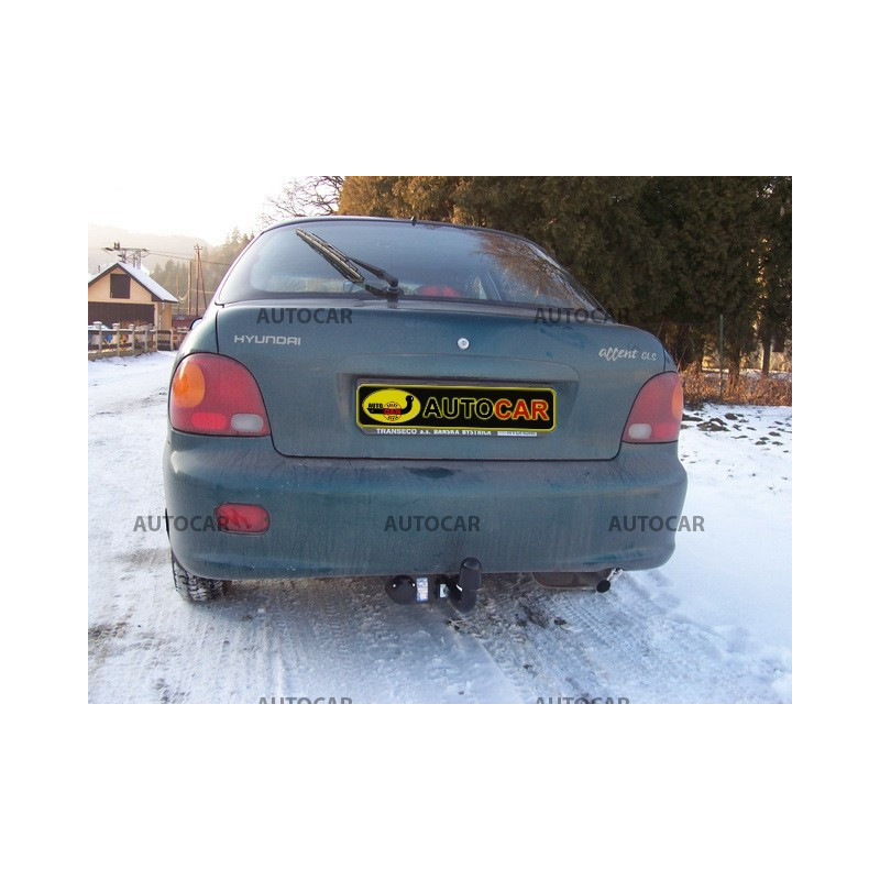 Anhängerkupplung für Hyundai ACCENT - manuall–AHK starr