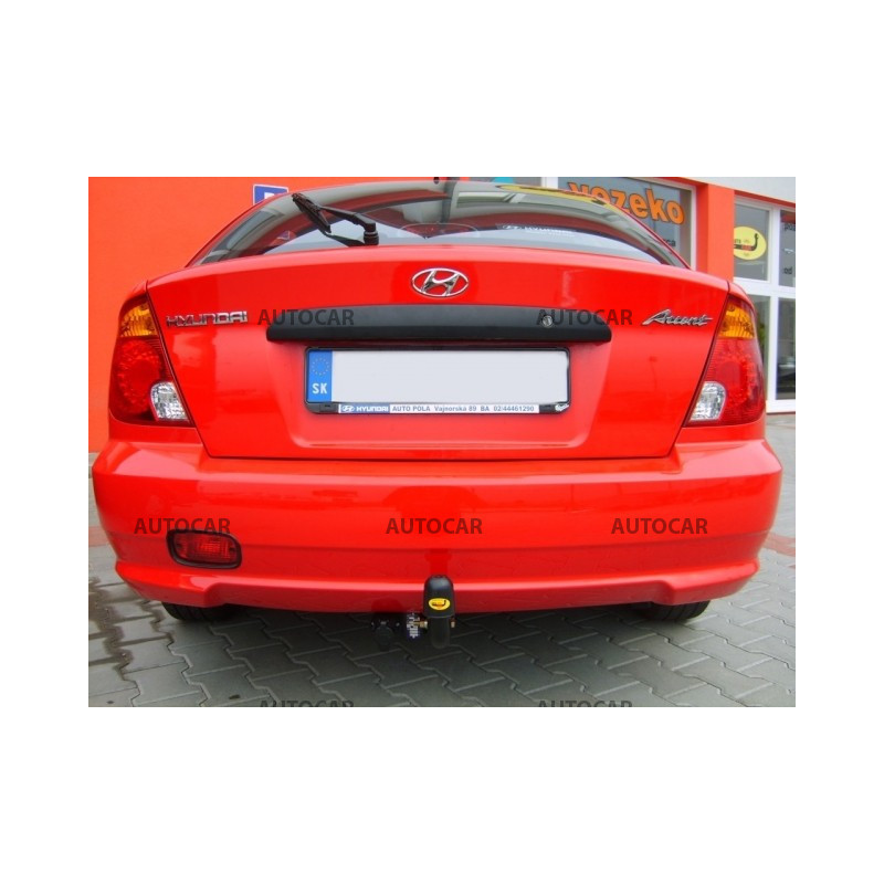 Anhängerkupplung für Hyundai ACCENT - manuall–AHK starr