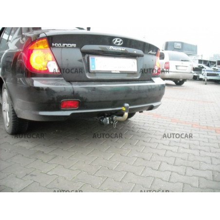 Anhängerkupplung für Hyundai ACCENT - automat–AHK abnehmbar Anhängerkupplung für Hyundai ACCENT - automat–AHK abnehmbar