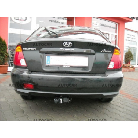 Anhängerkupplung für Hyundai ACCENT - automat–AHK abnehmbar Anhängerkupplung für Hyundai ACCENT - automat–AHK abnehmbar