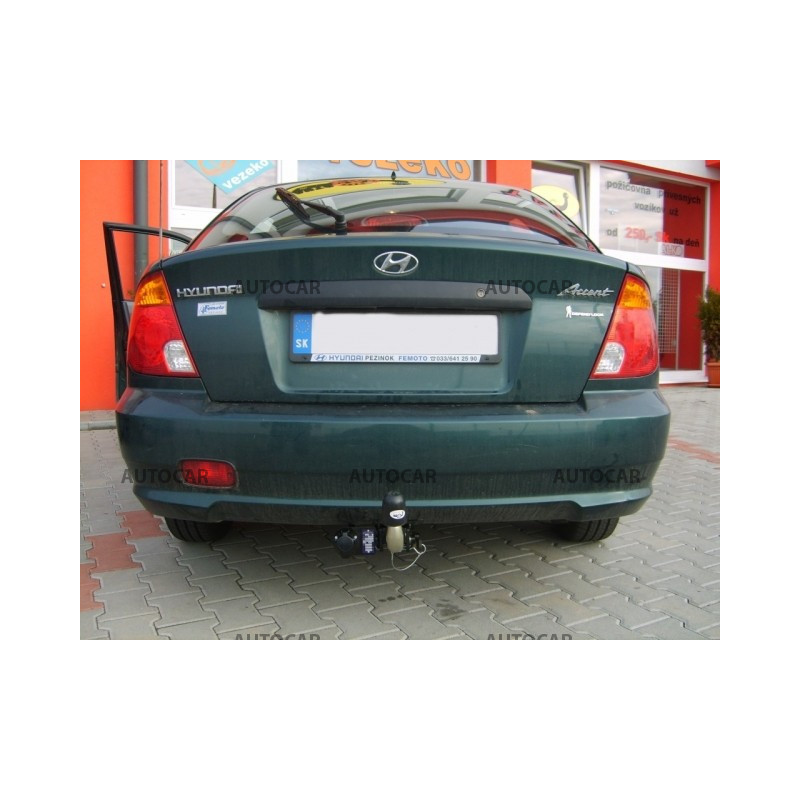 Anhängerkupplung für Hyundai ACCENT - automat–AHK abnehmbar