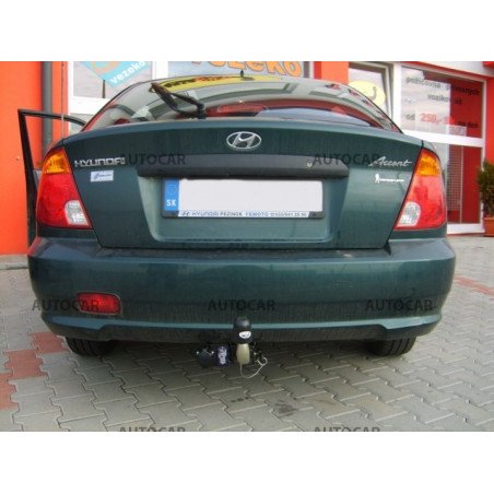 Anhängerkupplung für Hyundai ACCENT - automat–AHK abnehmbar Anhängerkupplung für Hyundai ACCENT - automat–AHK abnehmbar