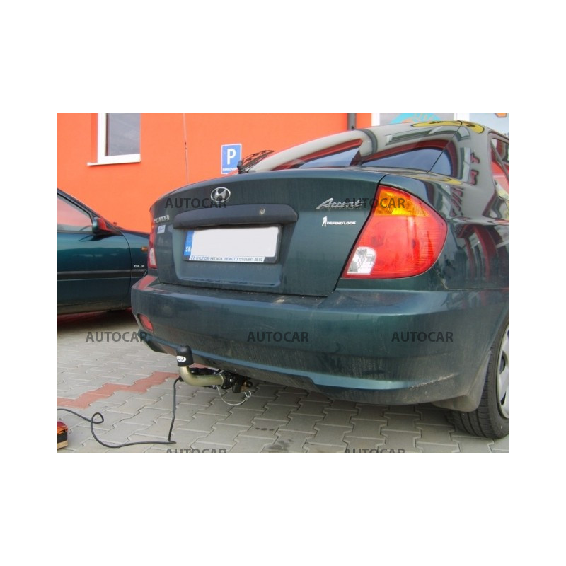 Anhängerkupplung für Hyundai ACCENT - automat–AHK abnehmbar