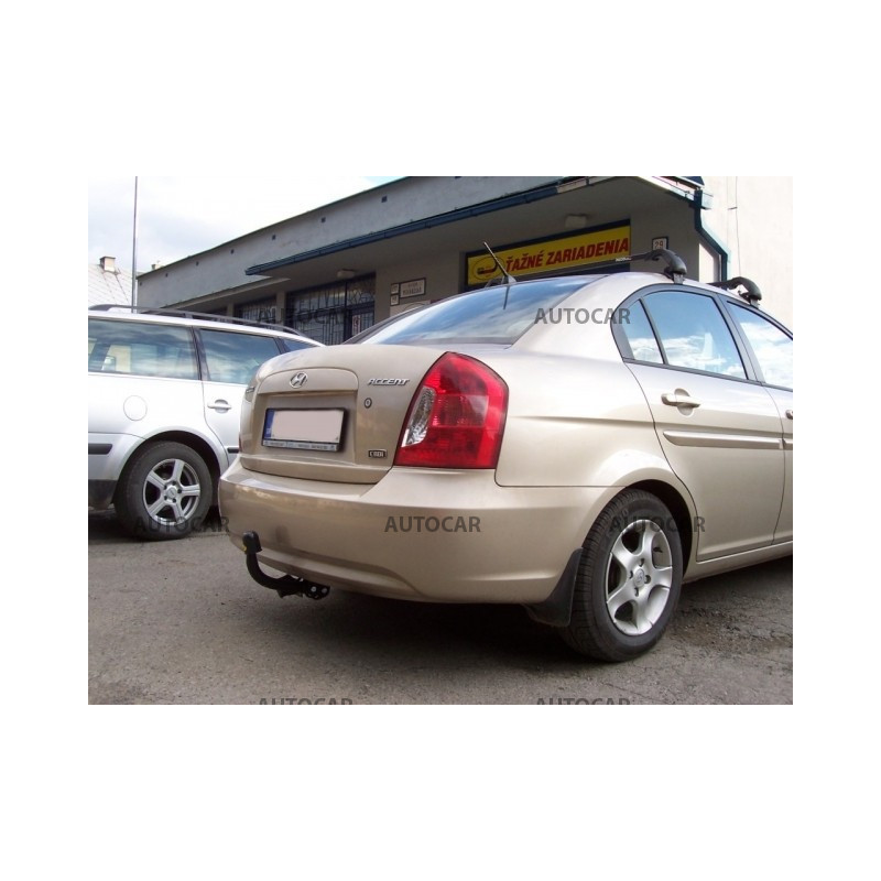 Anhängerkupplung für Hyundai ACCENT - manuall–AHK starr