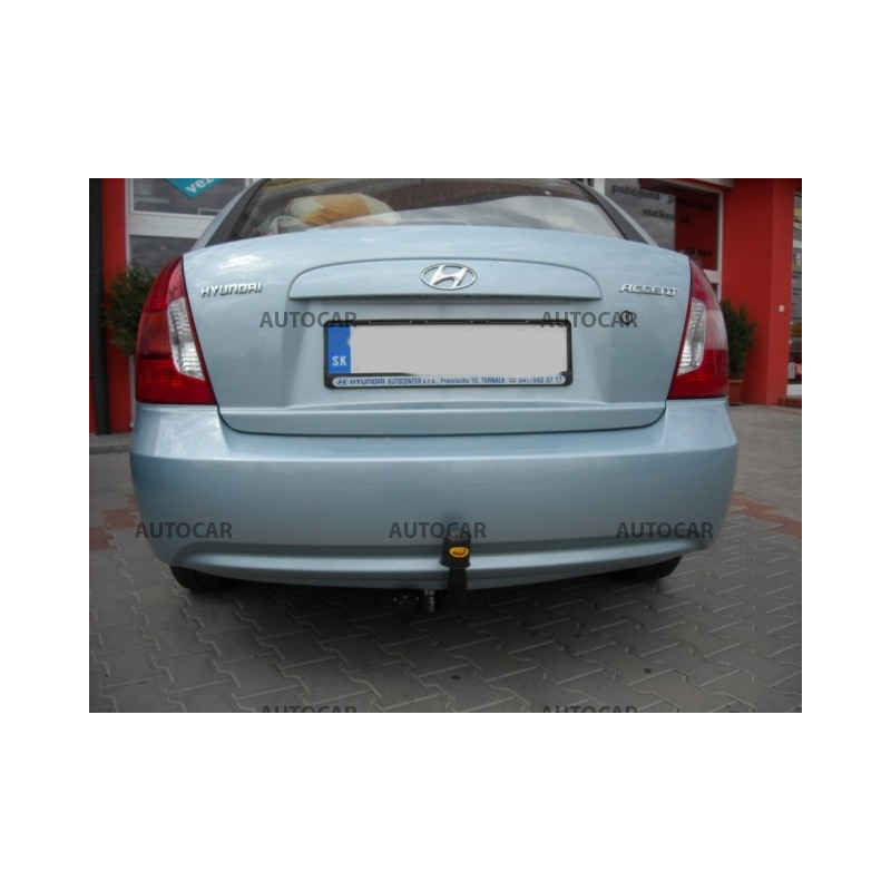 Anhängerkupplung für Hyundai ACCENT - automat–AHK abnehmbar