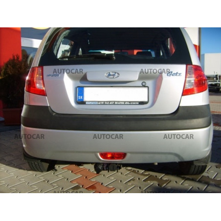 Anhängerkupplung für Hyundai GETZ - 3/5 tür. - automat–AHK abnehmbar Anhängerkupplung für Hyundai GETZ - 3/5 tür. - automat–AHK abnehmbar