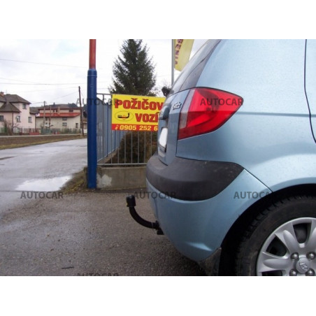 Anhängerkupplung für Hyundai GETZ - 3/5 tür. - automat–AHK abnehmbar Anhängerkupplung für Hyundai GETZ - 3/5 tür. - automat–AHK abnehmbar