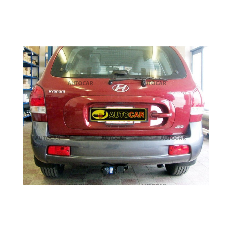 Anhängerkupplung für Hyundai SANTA FE - SUV - automat–AHK abnehmbar