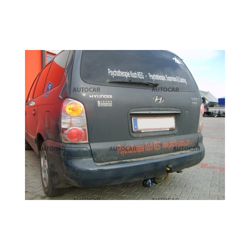 Anhängerkupplung für Hyundai TRAJET - VAN - automat–AHK abnehmbar