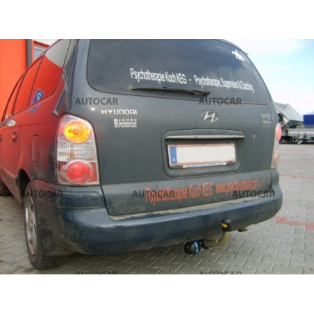 Anhängerkupplung für Hyundai TRAJET - VAN - automat–AHK abnehmbar