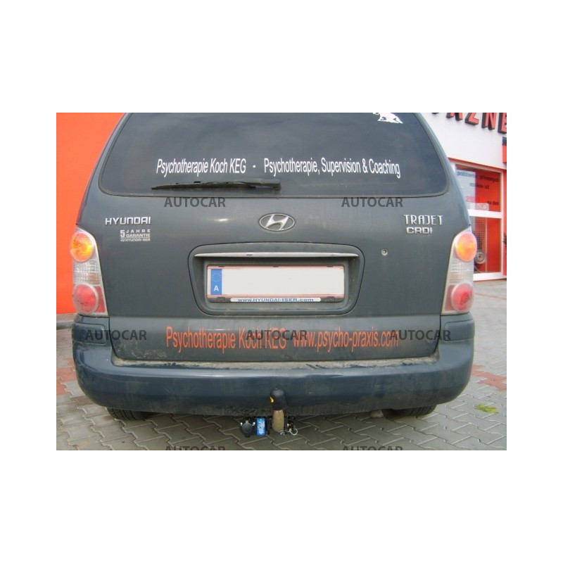 Anhängerkupplung für Hyundai TRAJET - VAN - automat–AHK abnehmbar