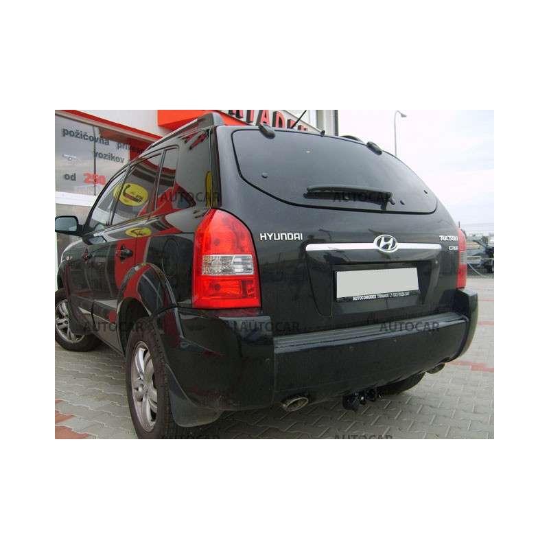 Anhängerkupplung für TUSCON - 5-türig (JM) - automat–AHK abnehmbar - von 2004 bis 2011