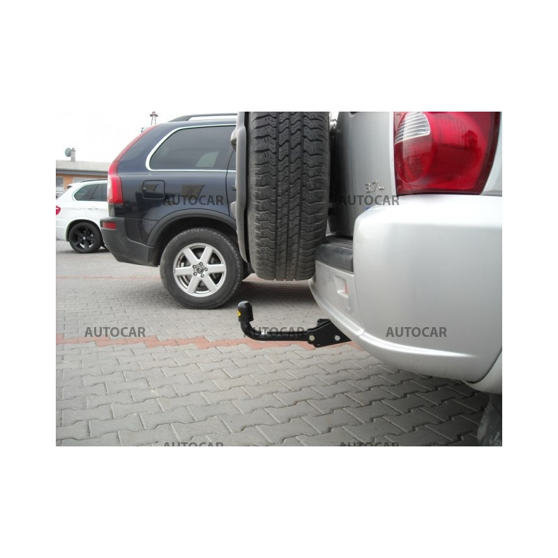 Anhängerkupplung für Jeep CHEROKEE - KJ - manuall–AHK starr