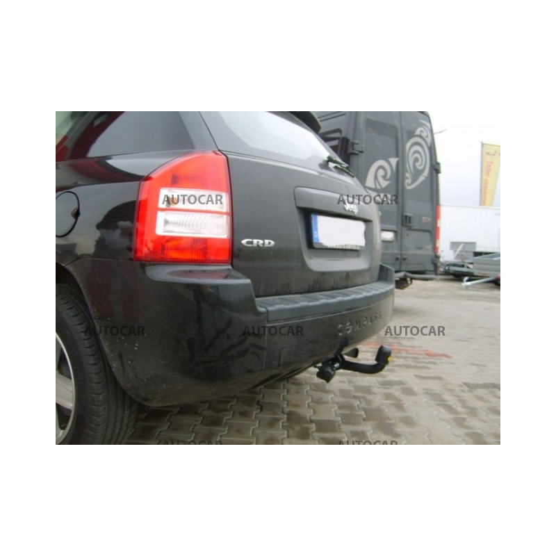 Anhängerkupplung für COMPASS - MK - automat–AHK abnehmbar - von 2006