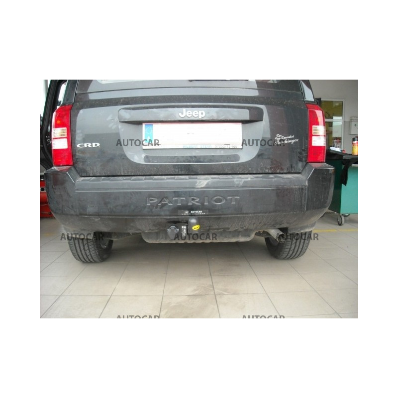 Anhängerkupplung für PATRIOT - PK - manuell–AHK starr - von 2007