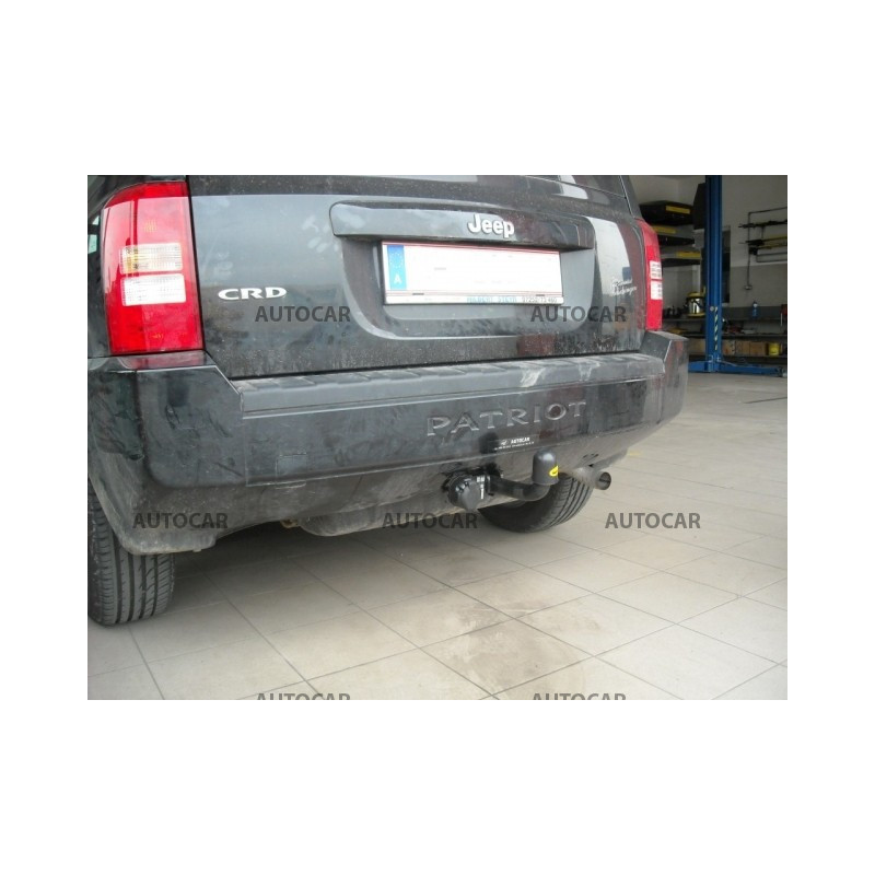 Anhängerkupplung für PATRIOT - PK - manuell–AHK starr - von 2007