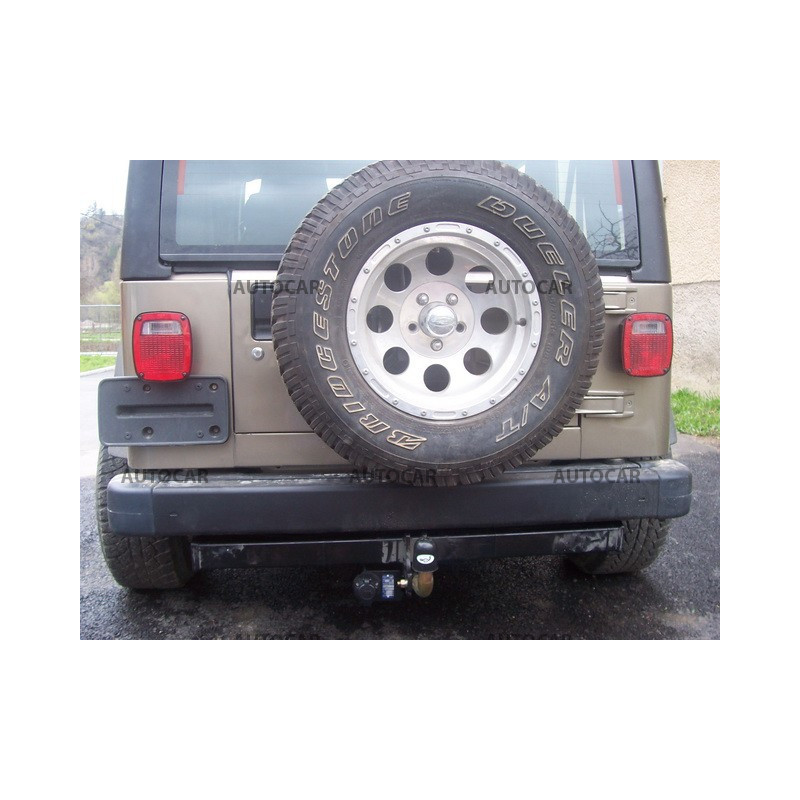 Anhängerkupplung für Jeep WRANGLER - TJ - manuall–AHK starr