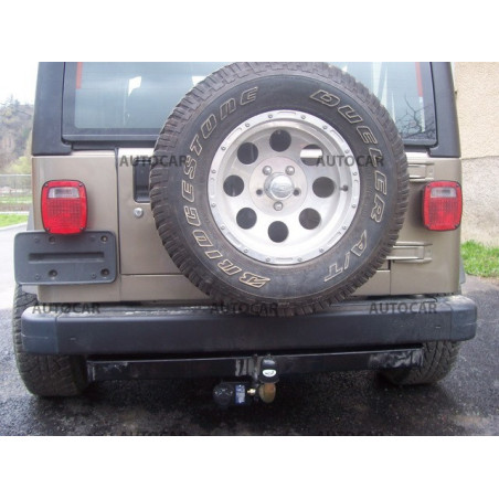 Anhängerkupplung für Jeep WRANGLER - TJ - manuall–AHK starr Anhängerkupplung für Jeep WRANGLER - TJ - manuall–AHK starr