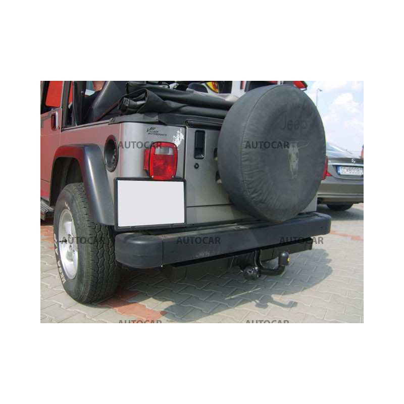 Anhängerkupplung für Jeep WRANGLER - TJ - manuall–AHK starr