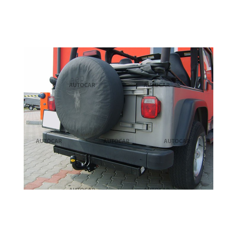 Anhängerkupplung für Jeep WRANGLER - TJ - manuall–AHK starr