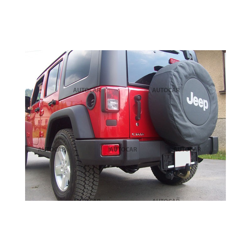 Anhängerkupplung für Jeep WRANGLER - TJ - manuall–AHK starr