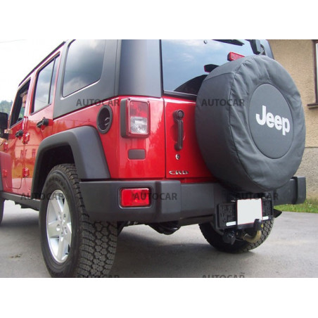 Anhängerkupplung für Jeep WRANGLER - TJ - manuall–AHK starr