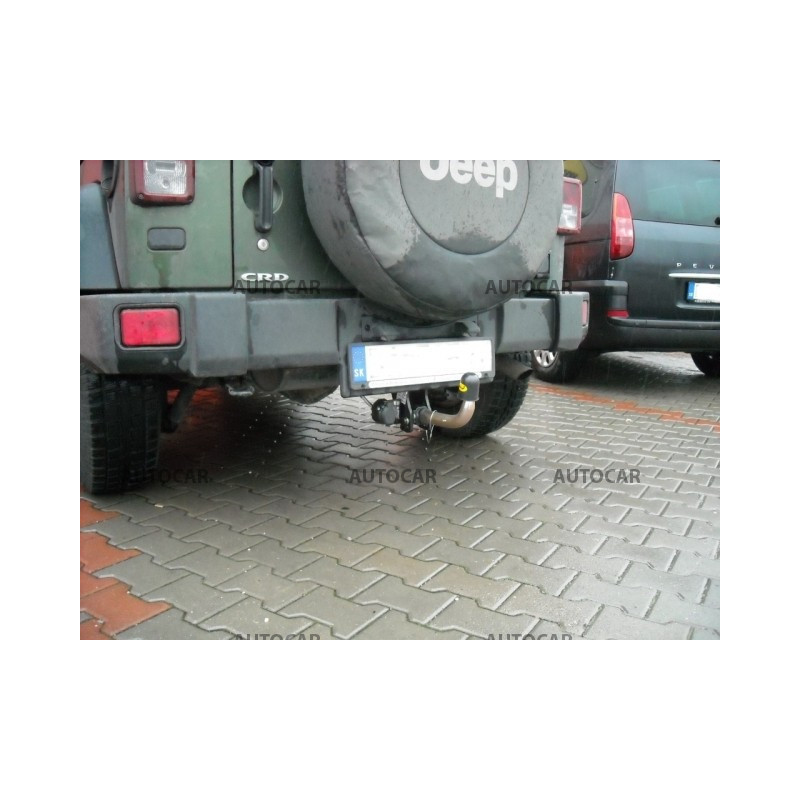 Anhängerkupplung für WRANGLER - JK - automat–AHK abnehmbar - von 2006
