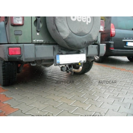 Anhängerkupplung für WRANGLER - JK - automat–AHK abnehmbar - von 2006 Anhängerkupplung für WRANGLER - JK - automat–AHK abnehmbar - von 2006