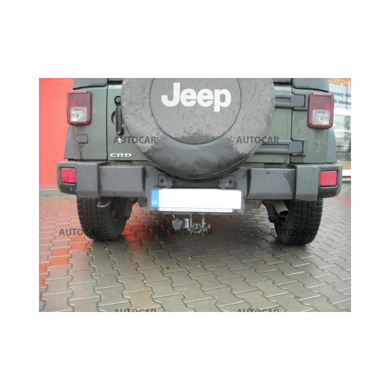 Anhängerkupplung für WRANGLER - JK - automat–AHK abnehmbar - von 2006