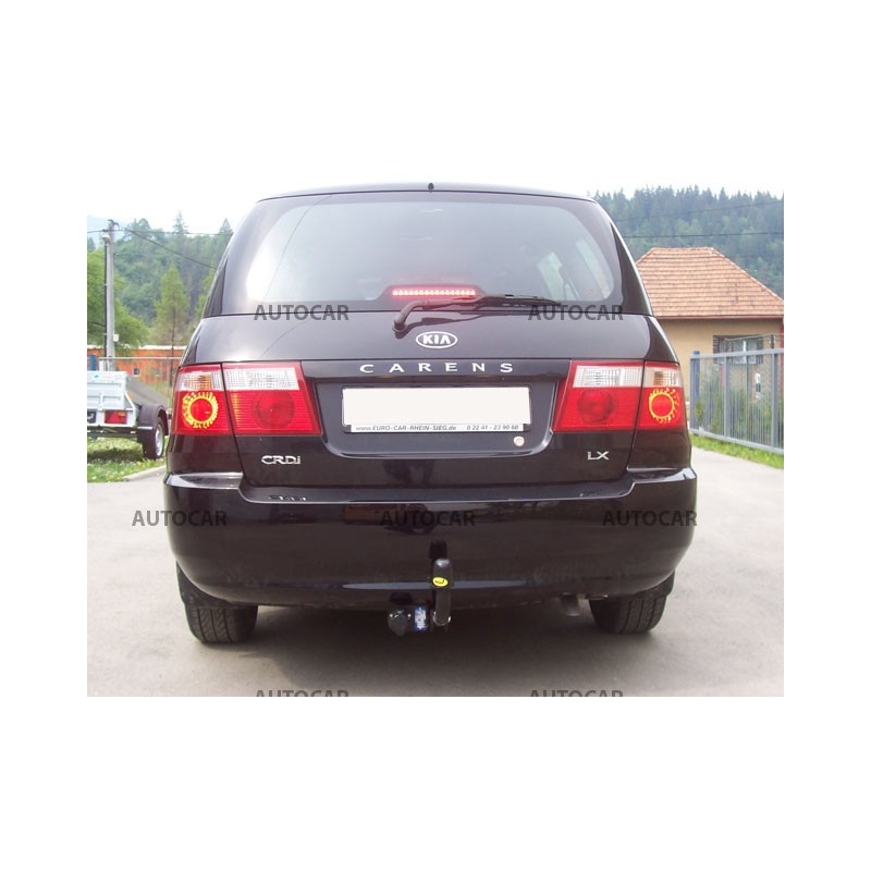 Anhängerkupplung für CARENS - VAN, (FC, FJ) - manuell–AHK starr - von 2001/09 bis 2006