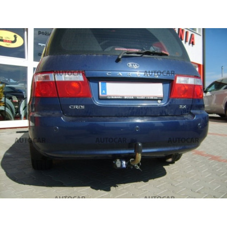 Anhängerkupplung für CARENS - VAN, (FC, FJ) - automat–AHK abnehmbar - von 2001/09 bis 2006 Anhängerkupplung für CARENS - VAN, (FC, FJ) - automat–AHK abnehmbar - von 2001/09 bis 2006