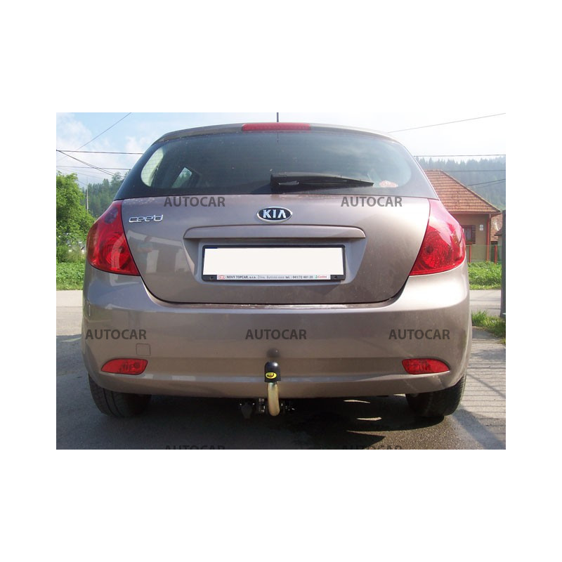 Anhängerkupplung für CEED - 5-türig ( ED ) - automat–AHK abnehmbar - von 2007 bis 2009