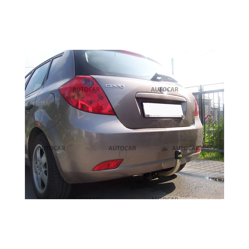 Anhängerkupplung für CEED - 5-türig ( ED ) - automat–AHK abnehmbar - von 2007 bis 2009