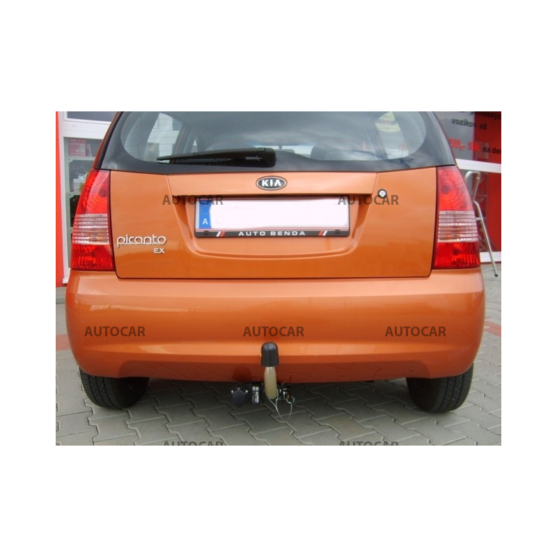 Anhängerkupplung für PICANTO - 5 dv - automat–AHK abnehmbar - von 2003