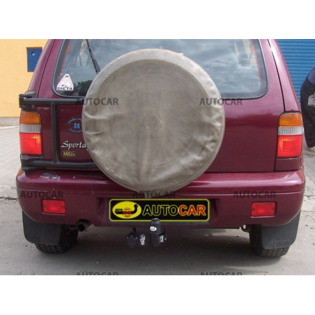Anhängerkupplung für SPORTAGE - 5-türig, 4WD, (K 00) - manuell–AHK starr - von 1994 bis 2004 Anhängerkupplung für SPORTAGE - 5-türig, 4WD, (K 00) - manuell–AHK starr - von 1994 bis 2004