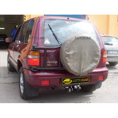 Anhängerkupplung für SPORTAGE - 5-türig, 4WD, (K 00) - manuell–AHK starr - von 1994 bis 2004 Anhängerkupplung für SPORTAGE - 5-türig, 4WD, (K 00) - manuell–AHK starr - von 1994 bis 2004