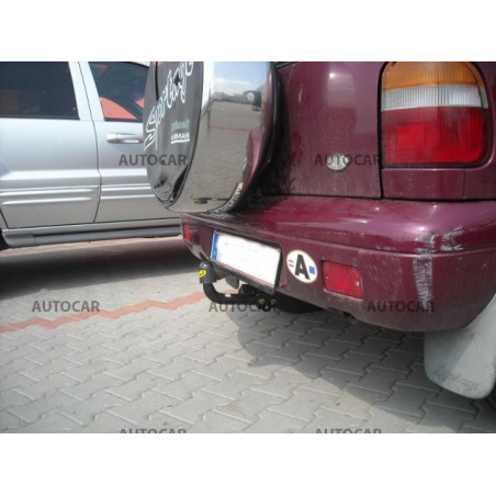 Anhängerkupplung für SPORTAGE - 5-türig, 4WD, (K 00) - manuell–AHK starr - von 1994 bis 2004 Anhängerkupplung für SPORTAGE - 5-türig, 4WD, (K 00) - manuell–AHK starr - von 1994 bis 2004