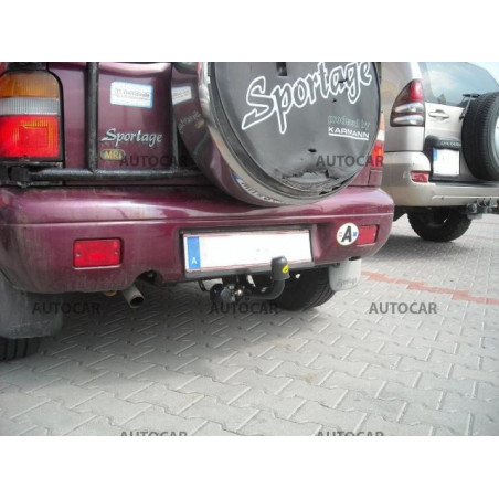 Anhängerkupplung für SPORTAGE - 5-türig, 4WD, (K 00) - manuell–AHK starr - von 1994 bis 2004 Anhängerkupplung für SPORTAGE - 5-türig, 4WD, (K 00) - manuell–AHK starr - von 1994 bis 2004