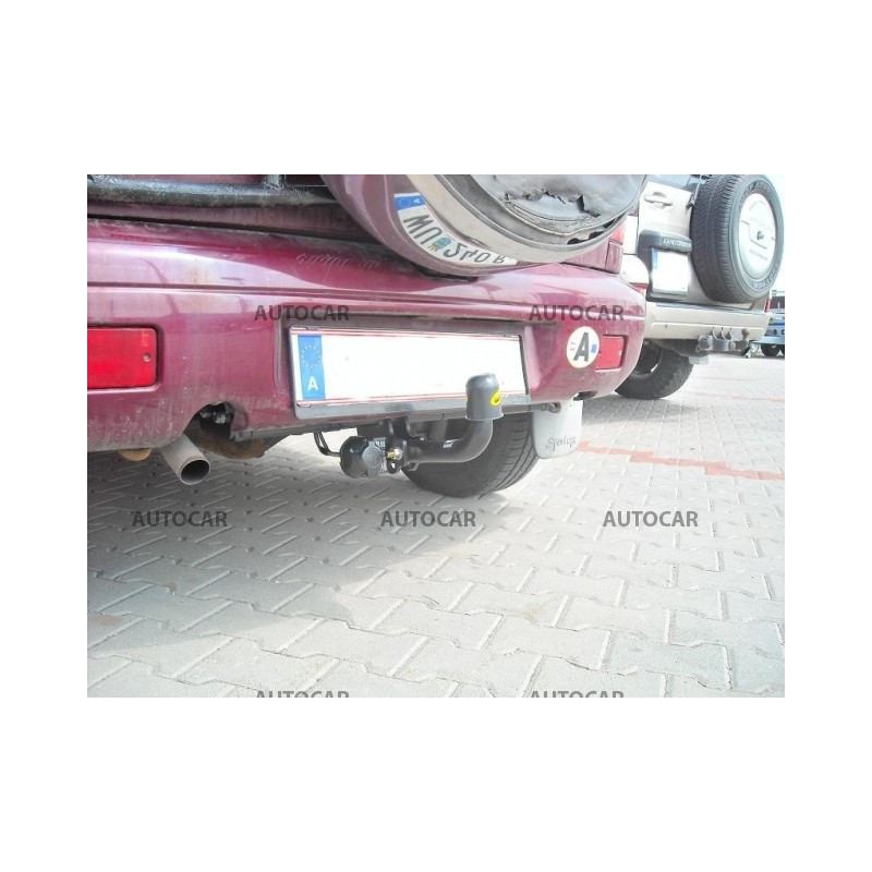 Anhängerkupplung für SPORTAGE - 5-türig, 4WD, (K 00) - manuell–AHK starr - von 1994 bis 2004