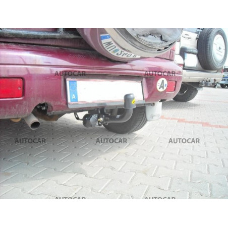 Anhängerkupplung für SPORTAGE - 5-türig, 4WD, (K 00) - manuell–AHK starr - von 1994 bis 2004 Anhängerkupplung für SPORTAGE - 5-türig, 4WD, (K 00) - manuell–AHK starr - von 1994 bis 2004