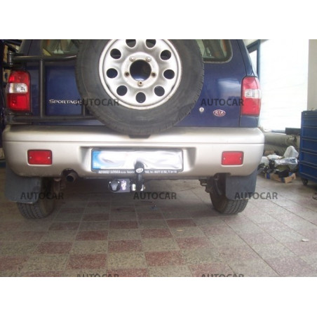 Anhängerkupplung für SPORTAGE - 5-türig, 4WD, (K 00) - manuell–AHK starr - von 1994 bis 2004 Anhängerkupplung für SPORTAGE - 5-türig, 4WD, (K 00) - manuell–AHK starr - von 1994 bis 2004