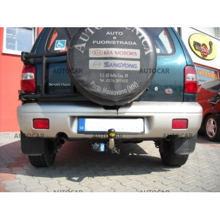 Anhängerkupplung für SPORTAGE - 5-türig, 4WD, (K 00) - automat–AHK abnehmbar - von 1994 bis 2004 Anhängerkupplung für SPORTAGE - 5-türig, 4WD, (K 00) - automat–AHK abnehmbar - von 1994 bis 2004