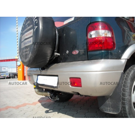 Anhängerkupplung für SPORTAGE - 5-türig, 4WD, (K 00) - automat–AHK abnehmbar - von 1994 bis 2004 Anhängerkupplung für SPORTAGE - 5-türig, 4WD, (K 00) - automat–AHK abnehmbar - von 1994 bis 2004