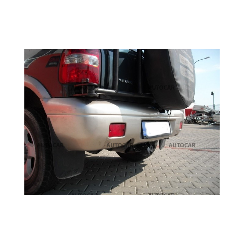 Anhängerkupplung für SPORTAGE - 5-türig, 4WD, (K 00) - automat–AHK abnehmbar - von 1994 bis 2004