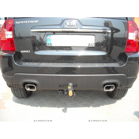 Anhängerkupplung für SPORTAGE - 5-türig (JM) - automat–AHK abnehmbar - von 2004 Anhängerkupplung für SPORTAGE - 5-türig (JM) - automat–AHK abnehmbar - von 2004