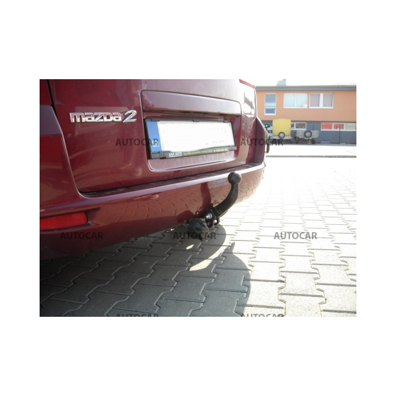 Anhängerkupplung für Mazda 2 - B2W - 3/5 tür. - manuall–AHK starr