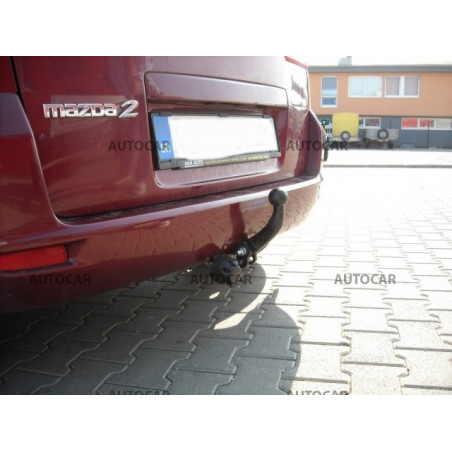 Anhängerkupplung für Mazda 2 - B2W - 3/5 tür. - manuall–AHK starr
