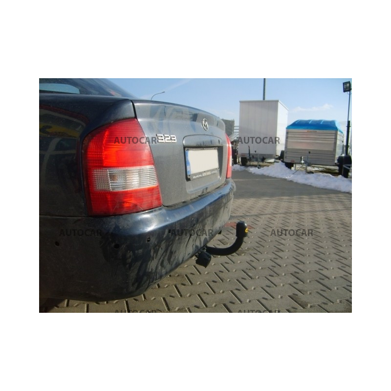 Anhängerkupplung für Mazda 323 - BJ - 4 tür. - manuall–AHK starr